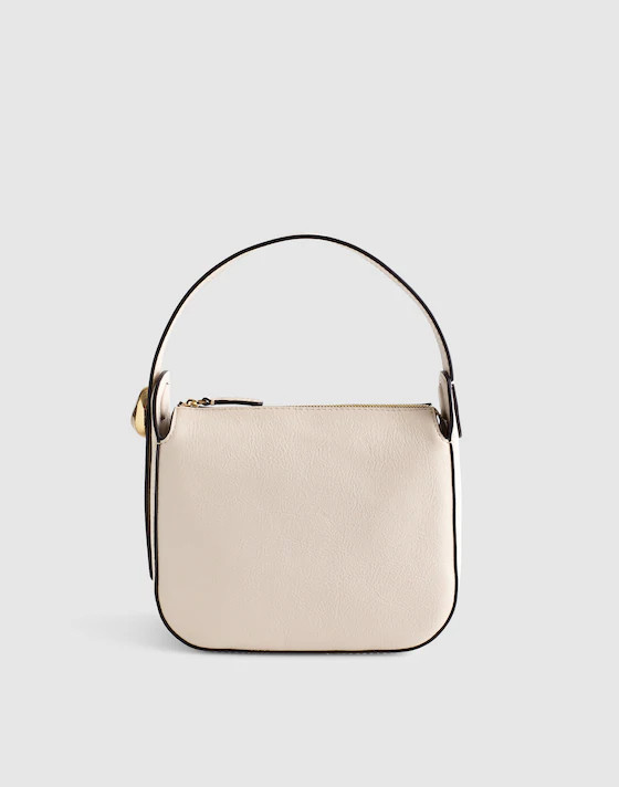 The Sculpted Metal Wristlet Bag | Madewell