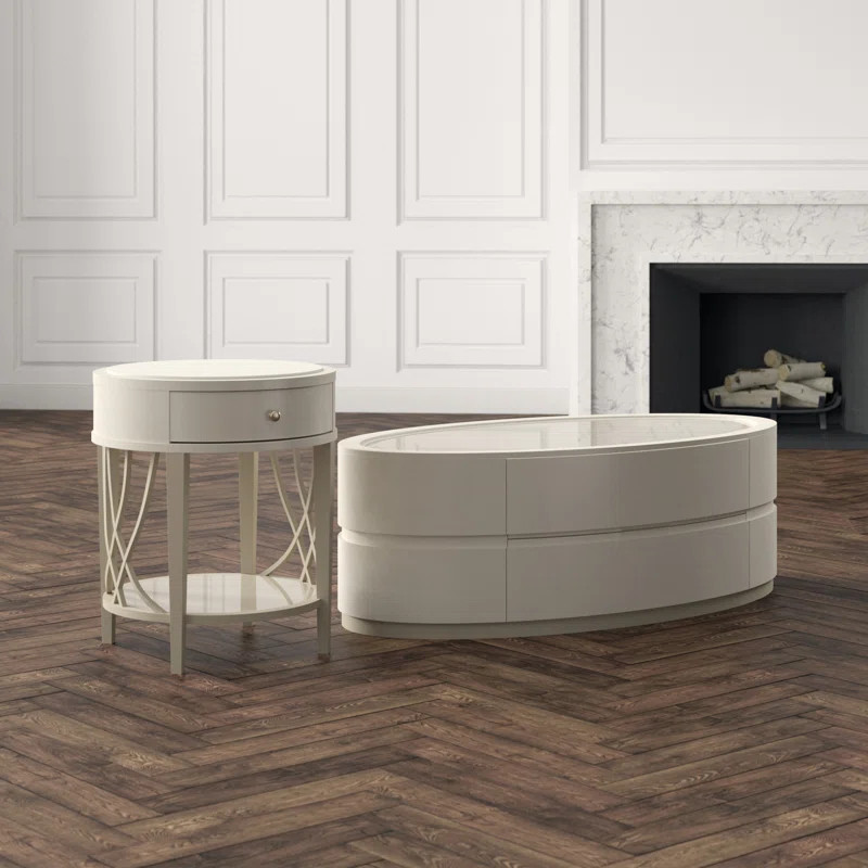 Adela 2 Piece Coffee Table Set | Wayfair Professional