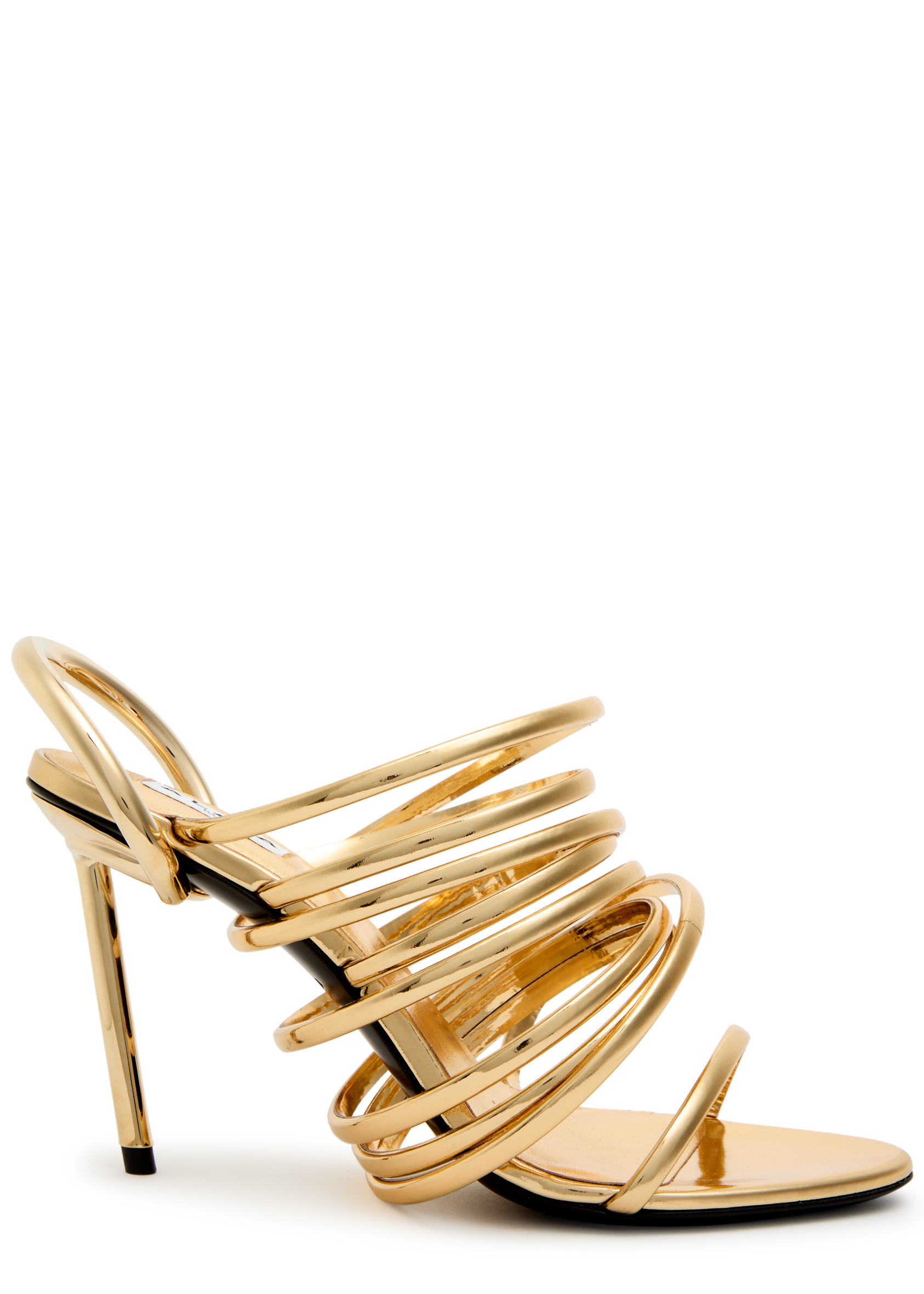 Strappy 90 leather sandals | Harvey Nichols