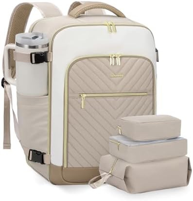 LOVEVOOK Large Travel Backpack for Women, TSA Carry on Backpack for Airplanes, 40L Personal Item ... | Amazon (US)
