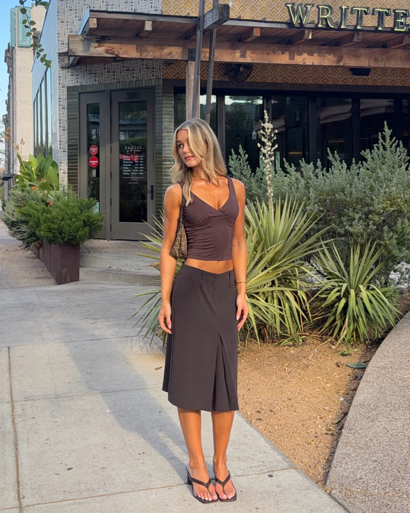 end of summer dinner outfit inspo 🤎
