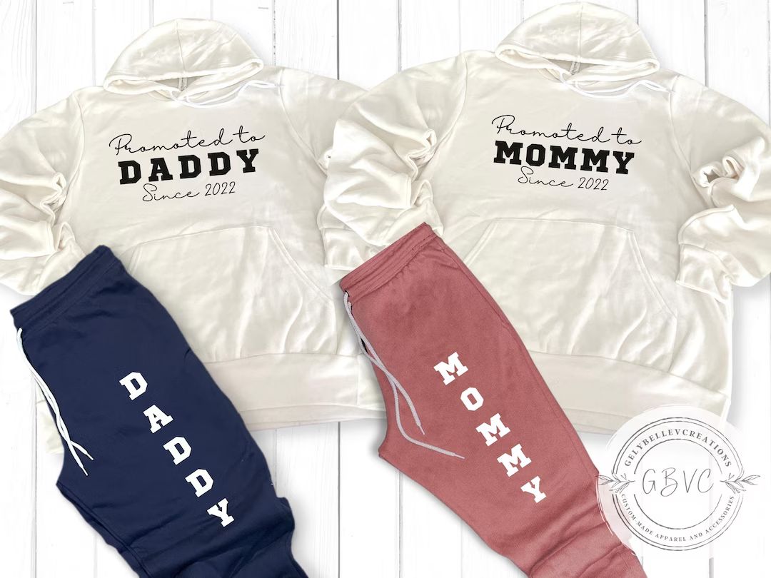 Mom and Dad Going Home Outfit, Mom Sweatpants, Coming Home Outfit, Postpartum Outfit, New Mom Gif... | Etsy (US)