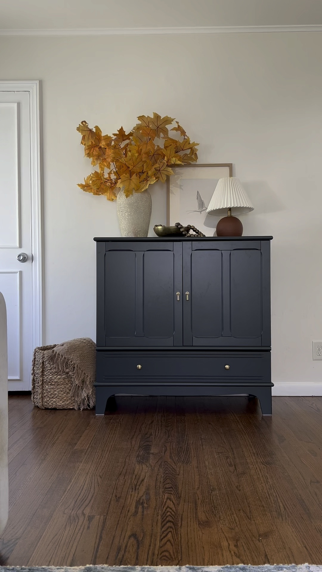 Entryway cabinet 

#LTKSeasonal #LTKhome