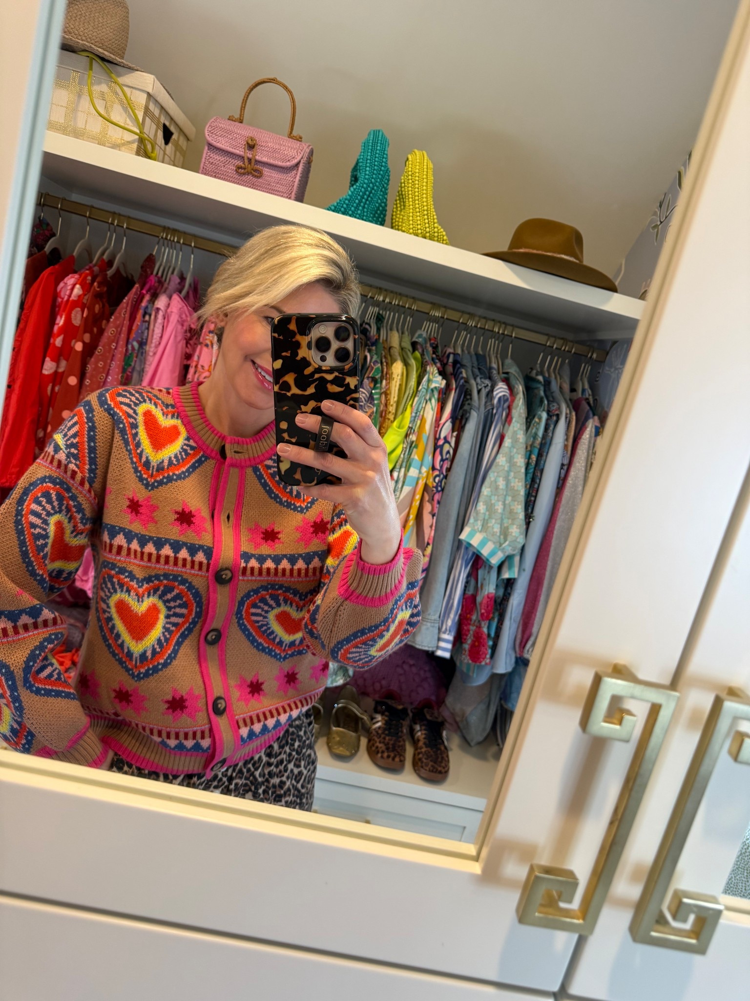 Heart sweater is even prettier in person. So much whimsy! You’ll keep pulling for this one in your closet! 💖 runs TTS I’m in my normal small. 

#LTKootd #LTKValentine
