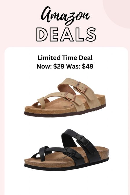The Birkenstock Mayari sandals have been a top seller since last summer! This more affordable brand is currently on sale for $29 and available in a bunch of colors! 

#LTKshoecrush #LTKfindsunder50 #LTKsalealert