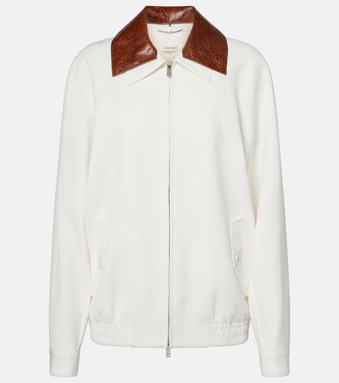 Leather-trimmed bomber jacket | Mytheresa (US/CA)