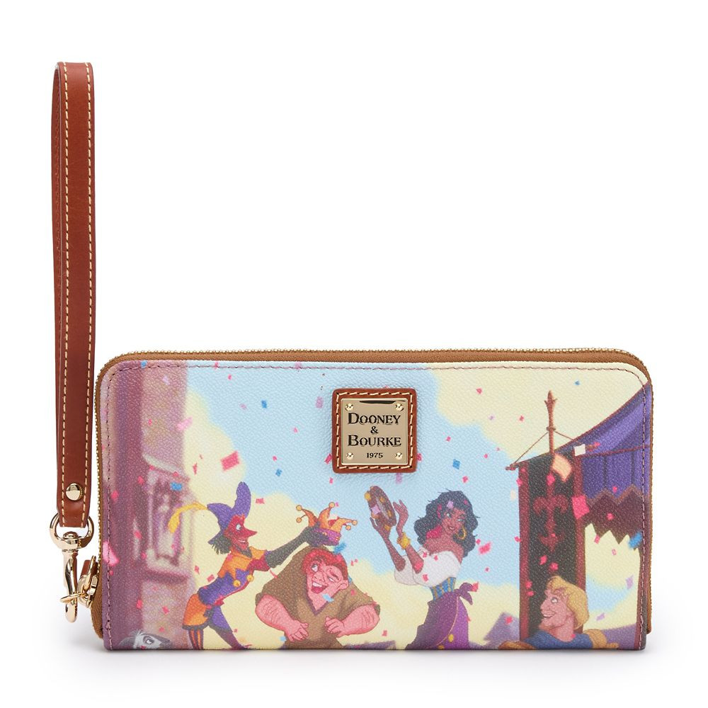 The Hunchback of Notre Dame 30th Anniversary Dooney & Bourke Wristlet Wallet \u2013 D23: The Ulti... | Disney Store