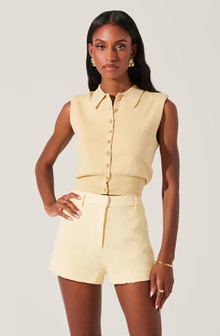 Kori Bow Embellished Sweater Top | ASTR The Label (US)