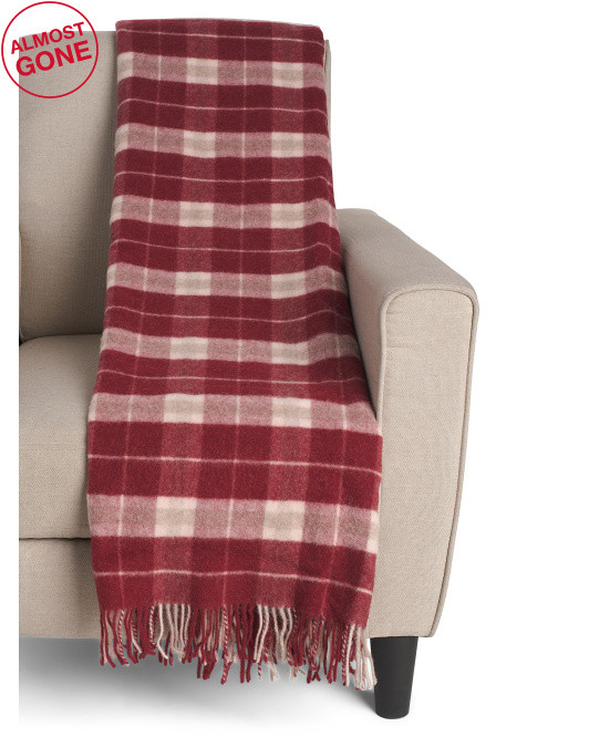 Made In Peru Alpaca Blend Wellington Luxury Throw | TJ Maxx