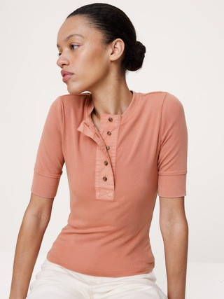 Ribbed Henley | Banana Republic (US)