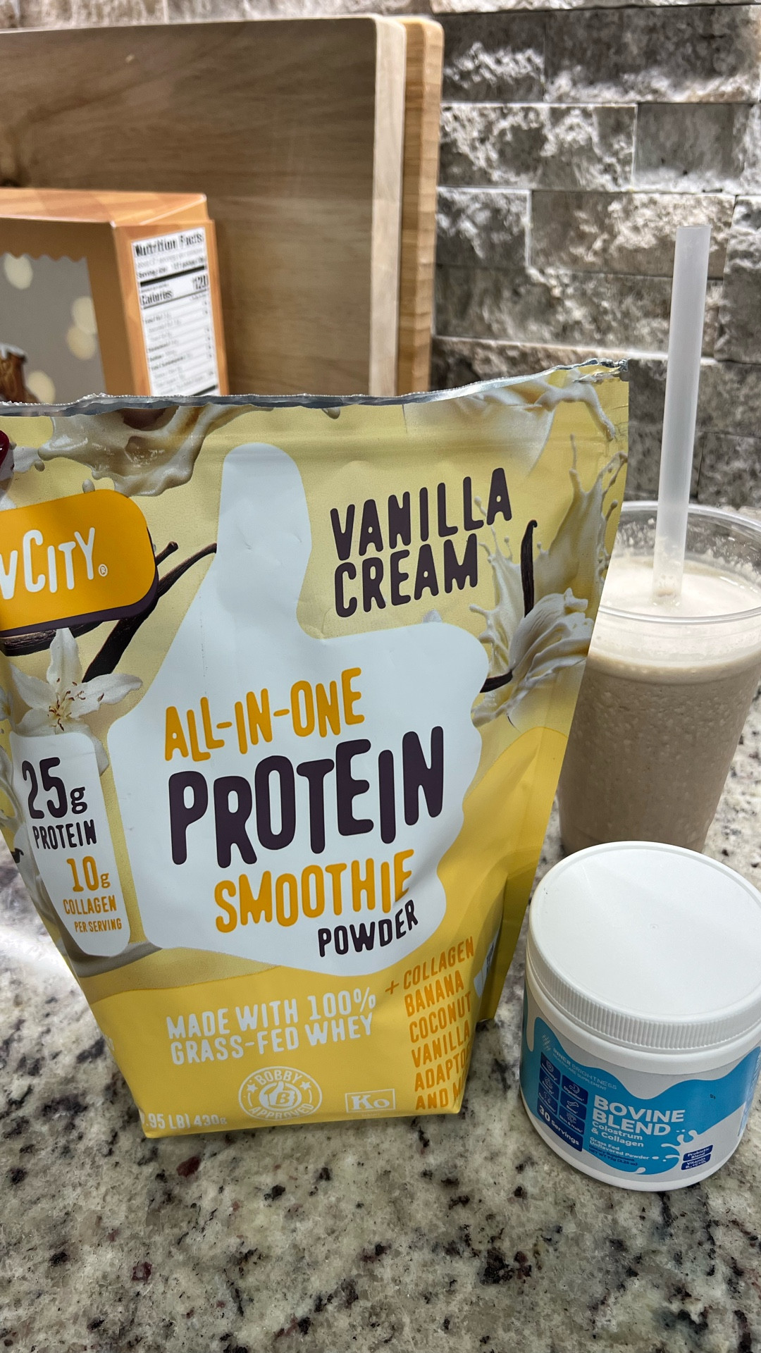 Protein powder & colostrum 🥛

#LTKGiftGuide #LTKfitnessgoals #LTKHome