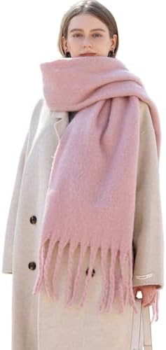 Wander Agio Winter Warm Scarf Long Pashmina Extra Large Shawls and Wraps for Women Large Blanket ... | Amazon (US)