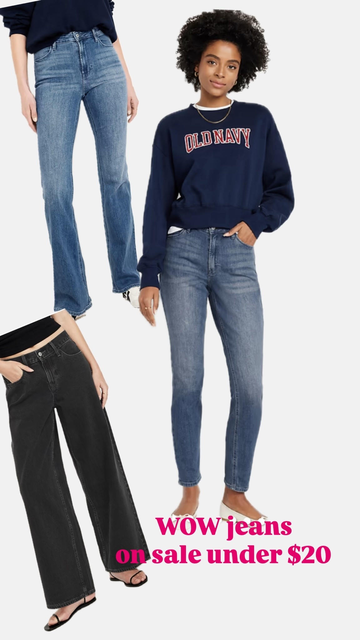 Old Navy wow jeans on sale under $20

#LTKSaleAlert #LTKMidsize