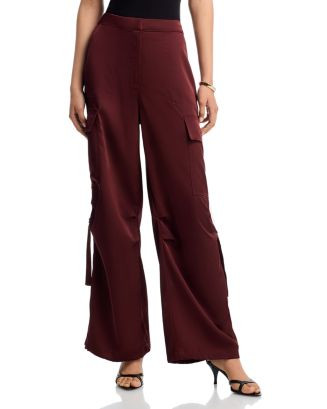 AQUA Drawstring Hem Cargo Pants - Exclusive  | Bloomingdale's Women | Bloomingdale's (US)