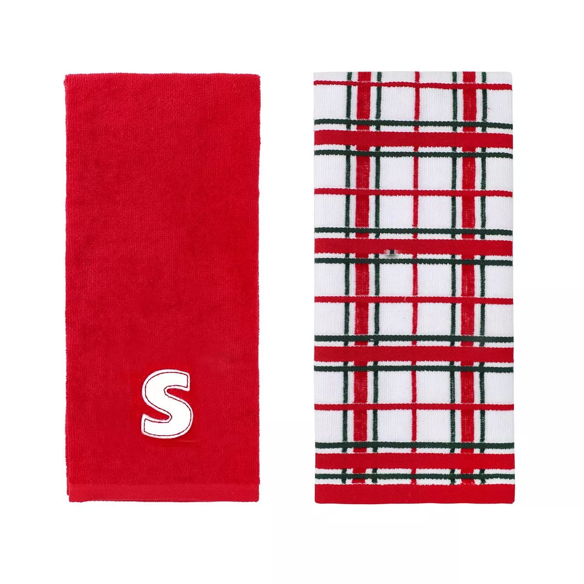 St. Nicholas Square® Monogram Hand Towel 2-pack Set | Kohl's