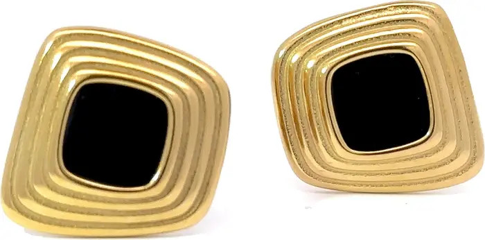 Gemini Jewelry Square Frame Stud Earrings | Nordstrom | Nordstrom