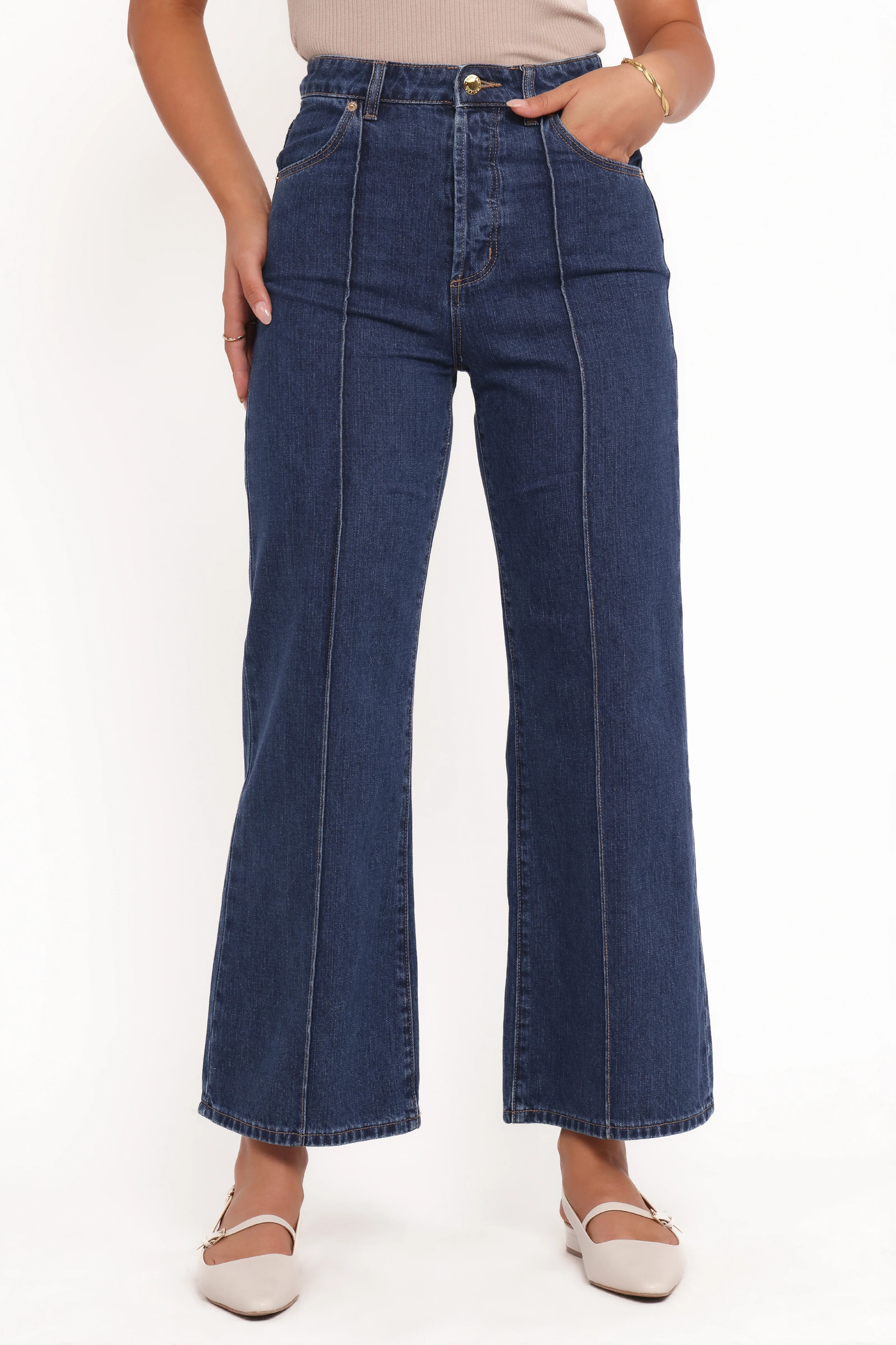Rollas Sailor Scoop Jeans - Pacific Blue | Petal & Pup (AU)