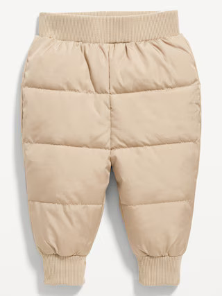 Unisex Frost-Free Water-Resistant Puffer Snow Pants for Baby | Old Navy (US)