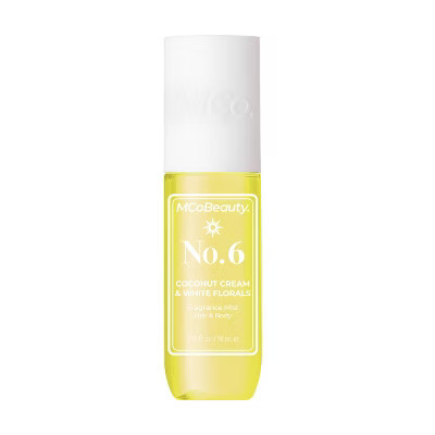 MCoBeauty Fragrance Mist - No.6 - Coconut Cream & White Florals - 3.04 fl oz | Target