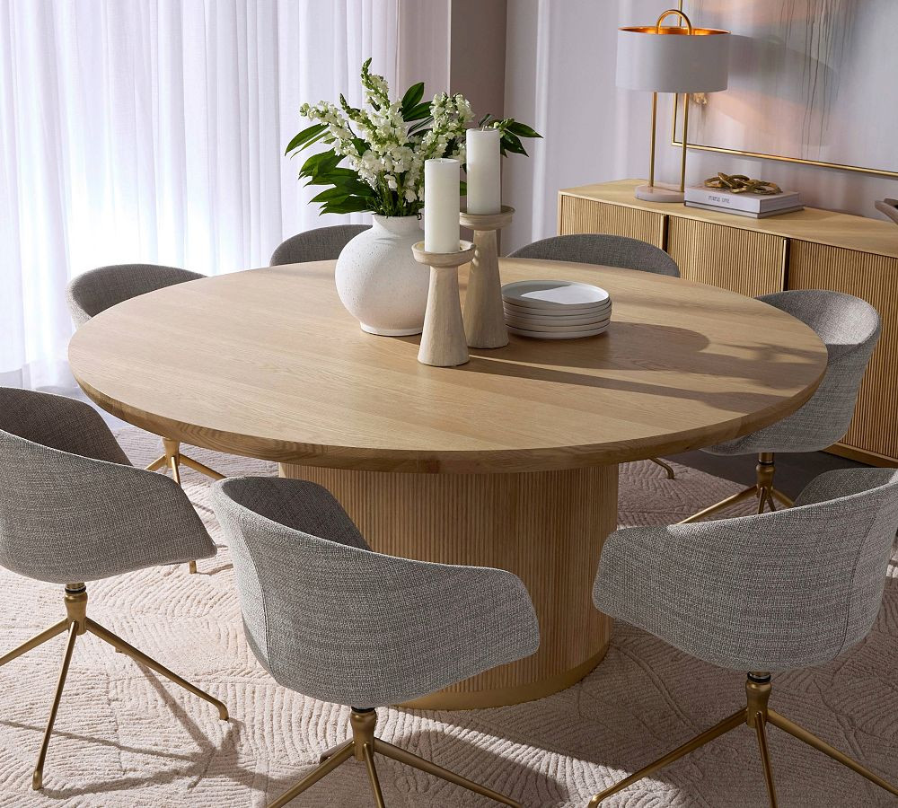 Meadowview Round Dining Table (68") | Pottery Barn (US)