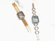Rhinestone Open Face Case for the Apple Watch | Goldenerre