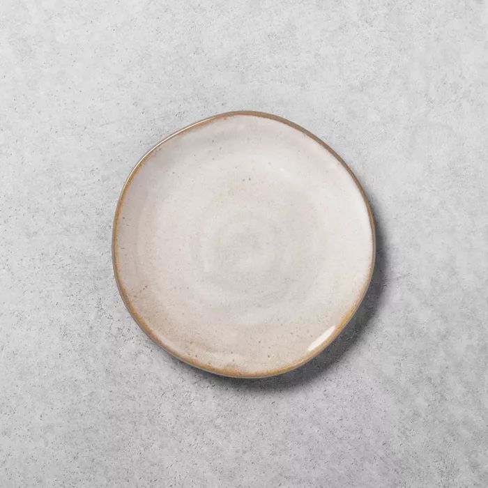 Stoneware Reactive Glaze Appetizer Plate - Hearth & Hand™ with Magnolia | Target
