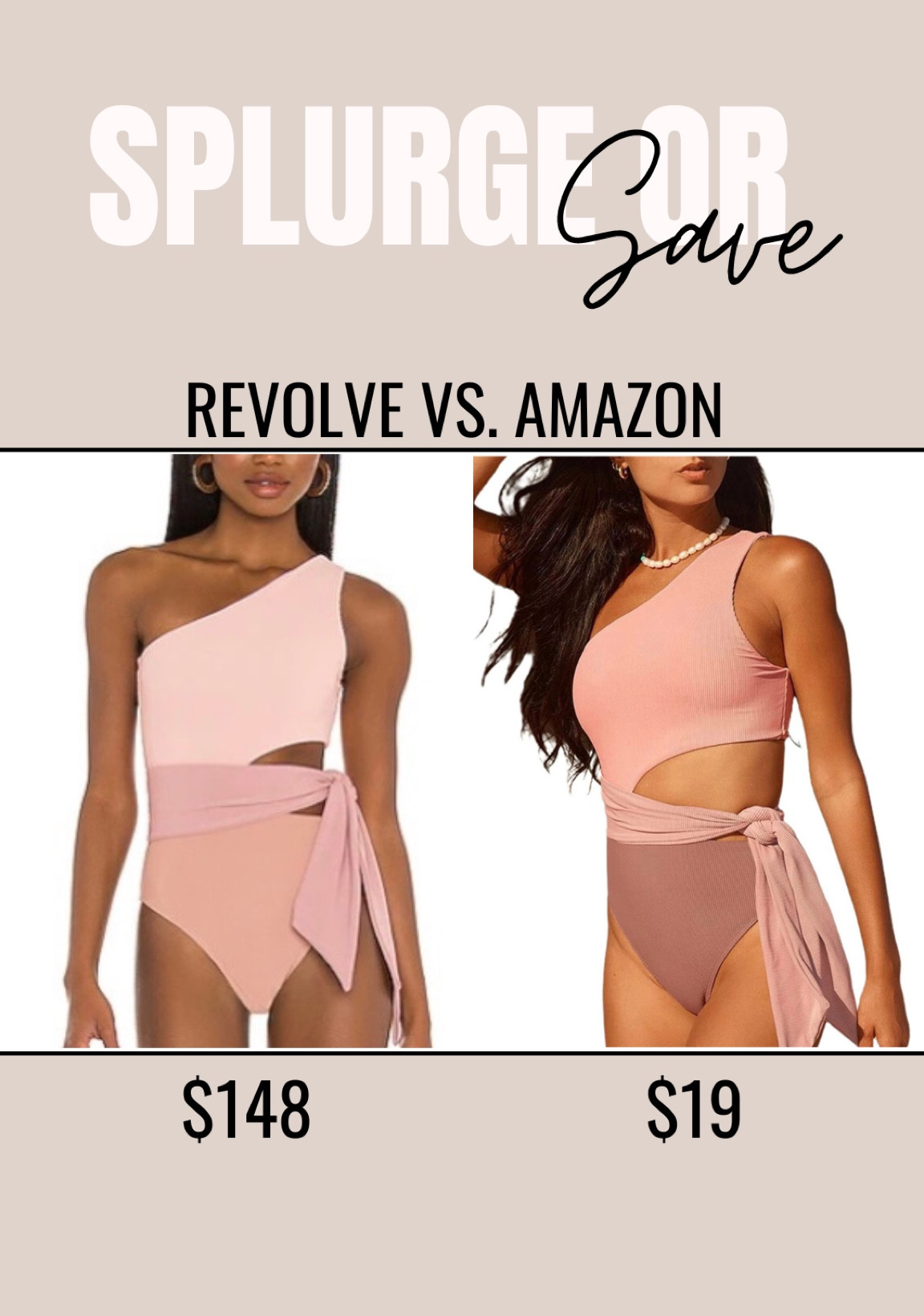 Amazon fashion
Amazon deal
Amazon swim
Colorblock swim suit
One shoulder swim suit 
Bathing suit 
One piece bathing suit 
Cutout bathing suit 
Revolve 
Beach riot 
Splurge or save 
Look for less 
Vacation 
Beach 

#LTKtravel #LTKSeasonal #LTKstyletip