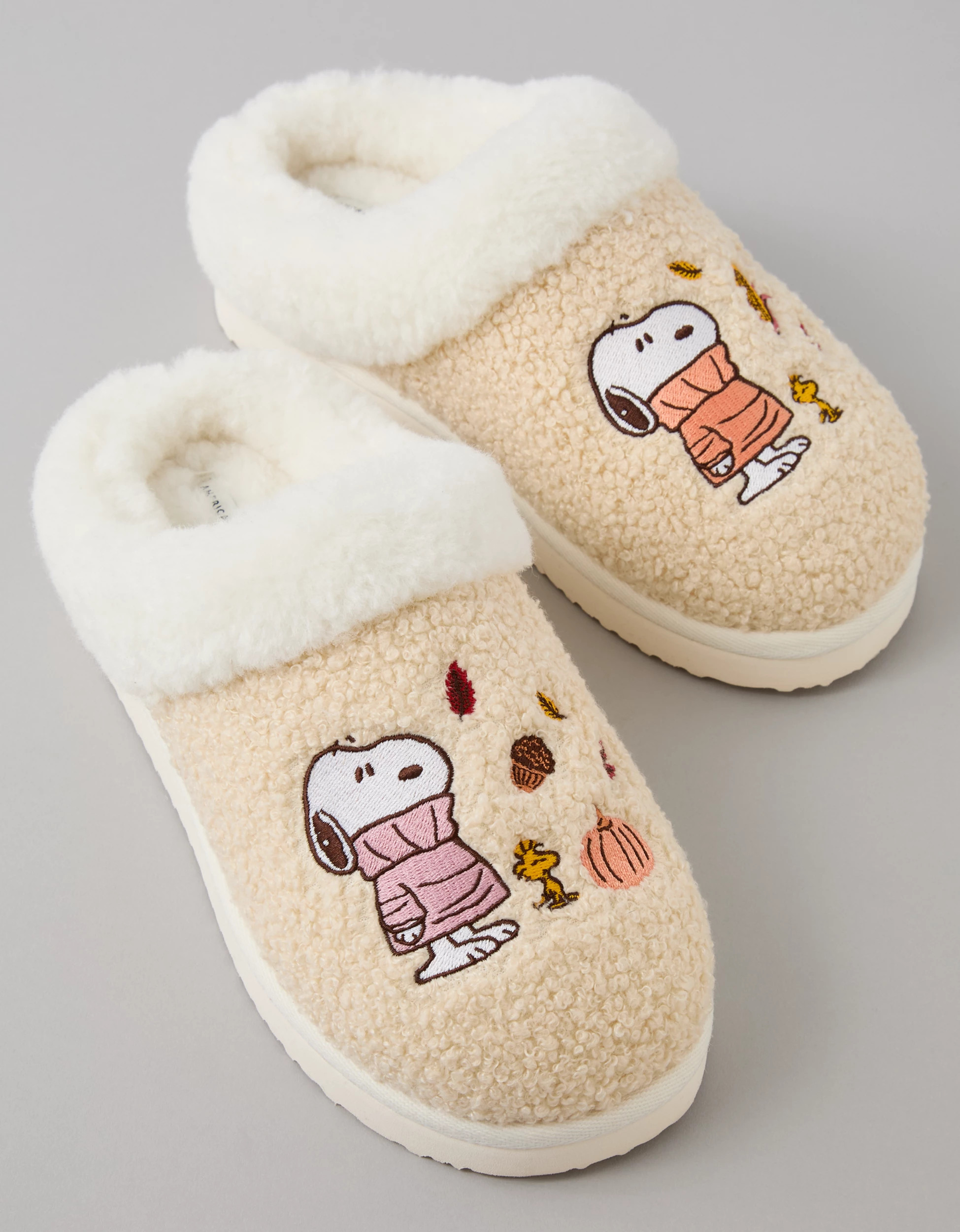 AE Snoopy Sweater Scuff Slipper | American Eagle Outfitters (US & CA)