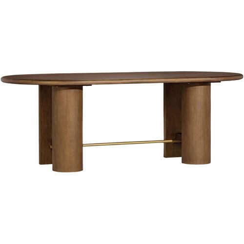 Brooks 86" Dining Table, Walnut | One Kings Lane