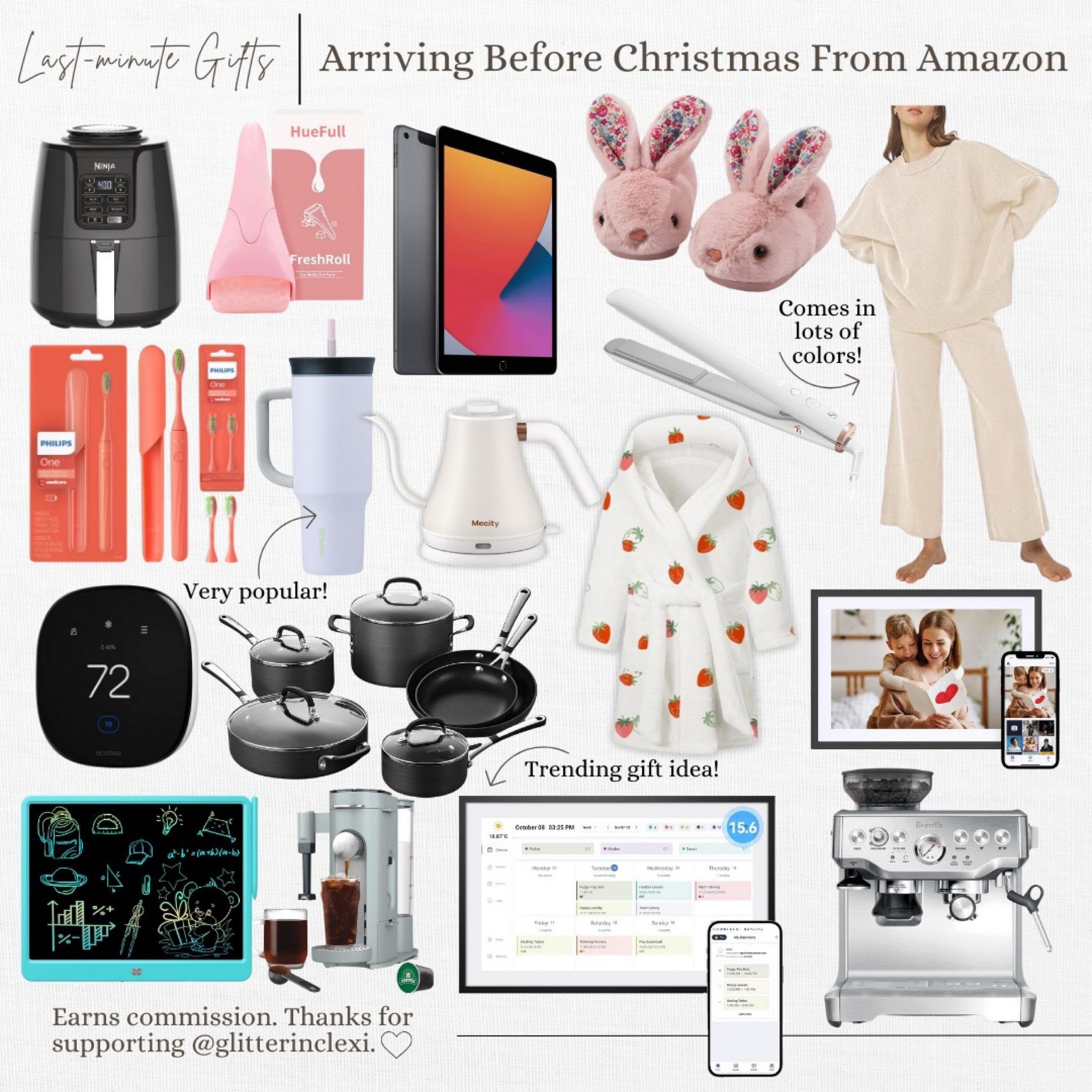 Last-minute gifts from Amazon 

#LTKHoliday #LTKWatchNow #LTKGiftGuide