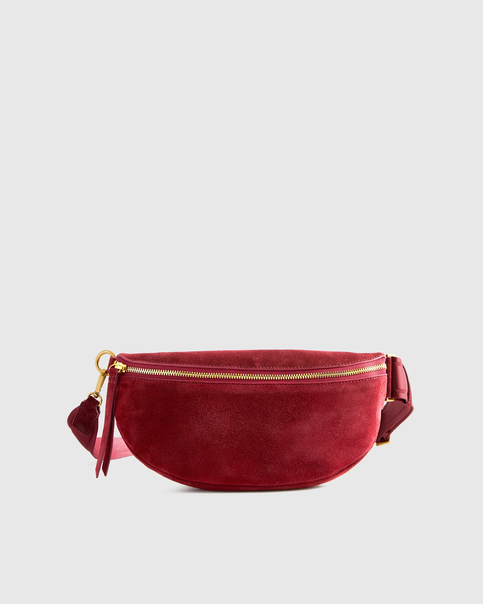 Quince | Women's Quinn Suede Sling Bag in Sand, Suede Leather | Quince
