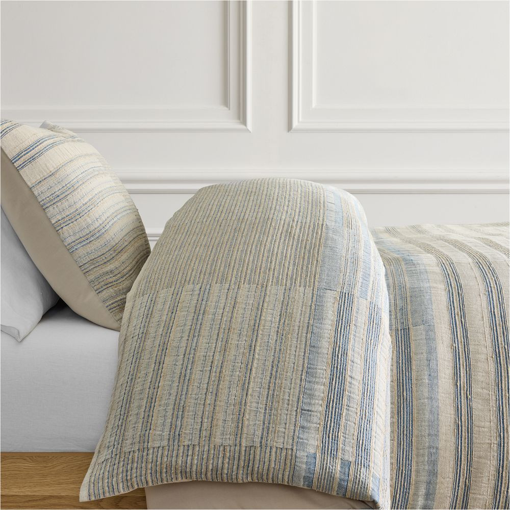 Woven Stripe Shams | West Elm (US)