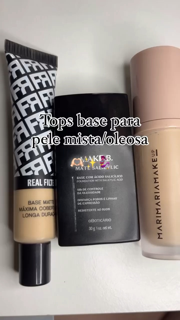Pode apostar que essas bases entregam cobertura, durabilidade e pele sequinha  

#LTKbrasil #LTKbeauty