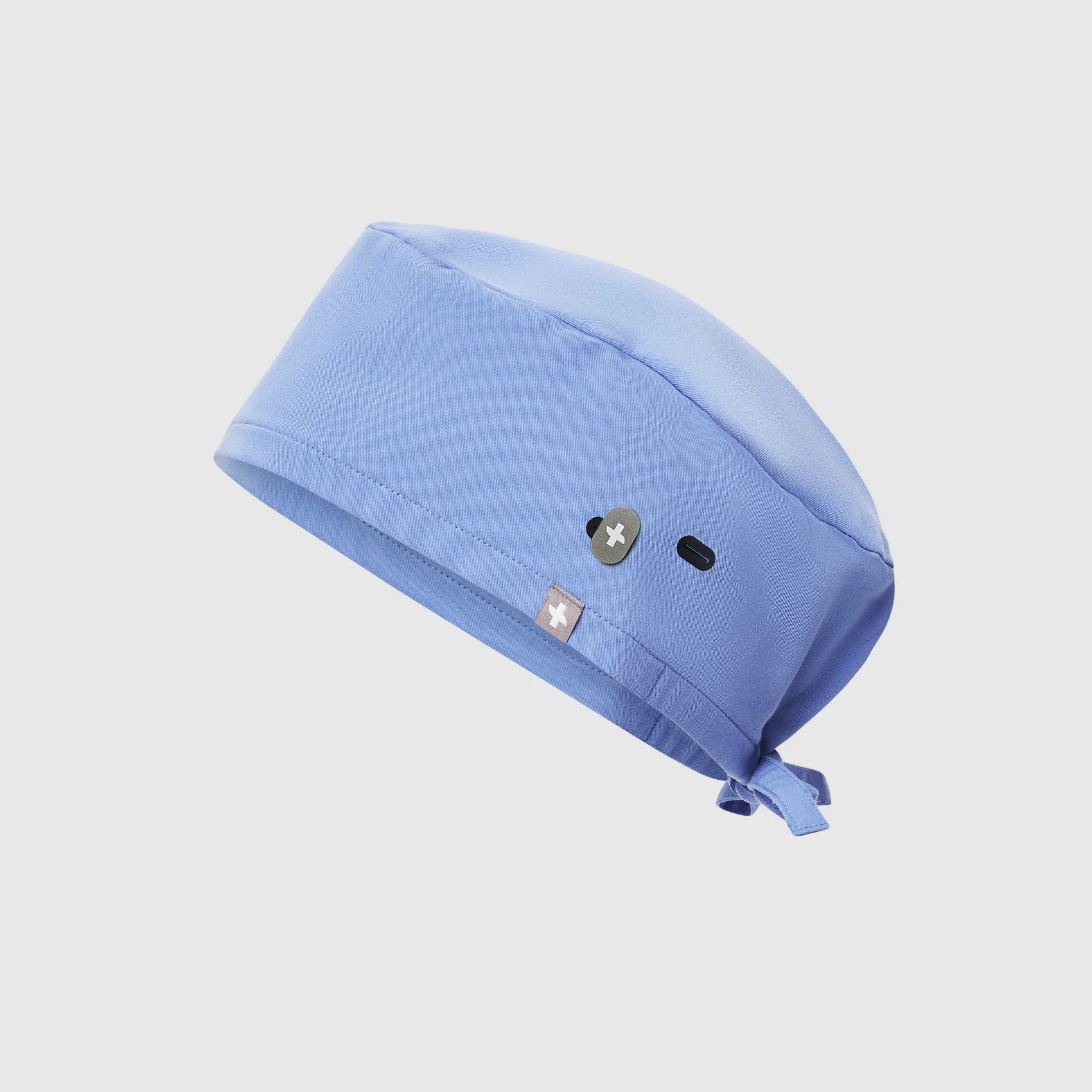 Modern Scrub Cap with Buttonholes - Ceil Blue · FIGS | FIGS