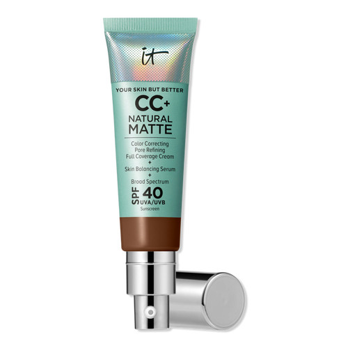 Deep Bronze CC+ Cream Natural Matte Foundation with SPF 40 - IT Cosmetics | Ulta Beauty | Ulta