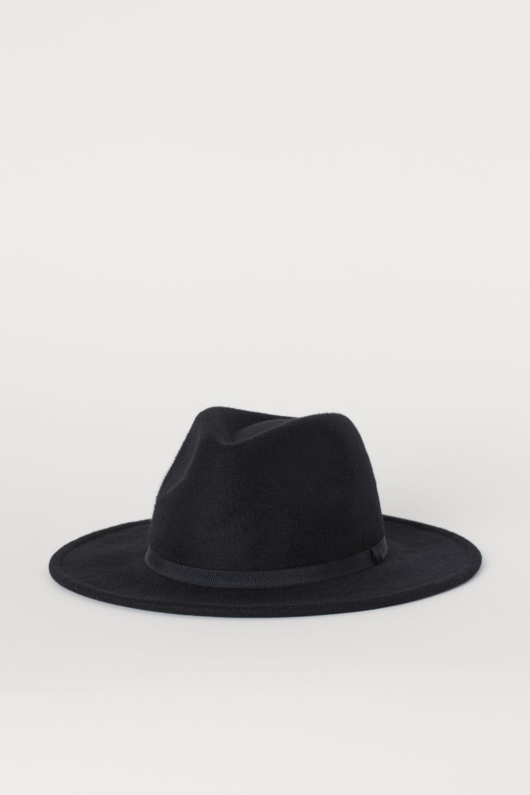 H & M - Felt Hat - Black | H&M (US + CA)