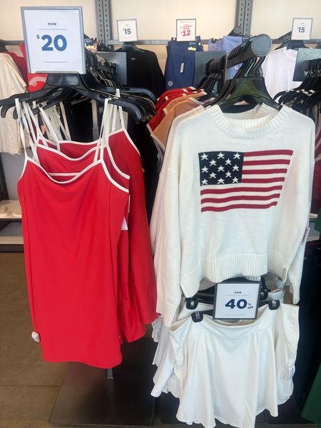 Old Navy Sale, Americana, patriotic outfit, flag sweater, pleated skirt, active dress, Athleisure, athletic dress, Olympics outfit, Old Navy, #LaidbackLuxeLife

Follow me for more fashion finds, beauty faves, lifestyle, home decor, sales and more! So glad you’re here!! XO, Karma

#LTKFindsUnder50 #LTKSeasonal #LTKSaleAlert