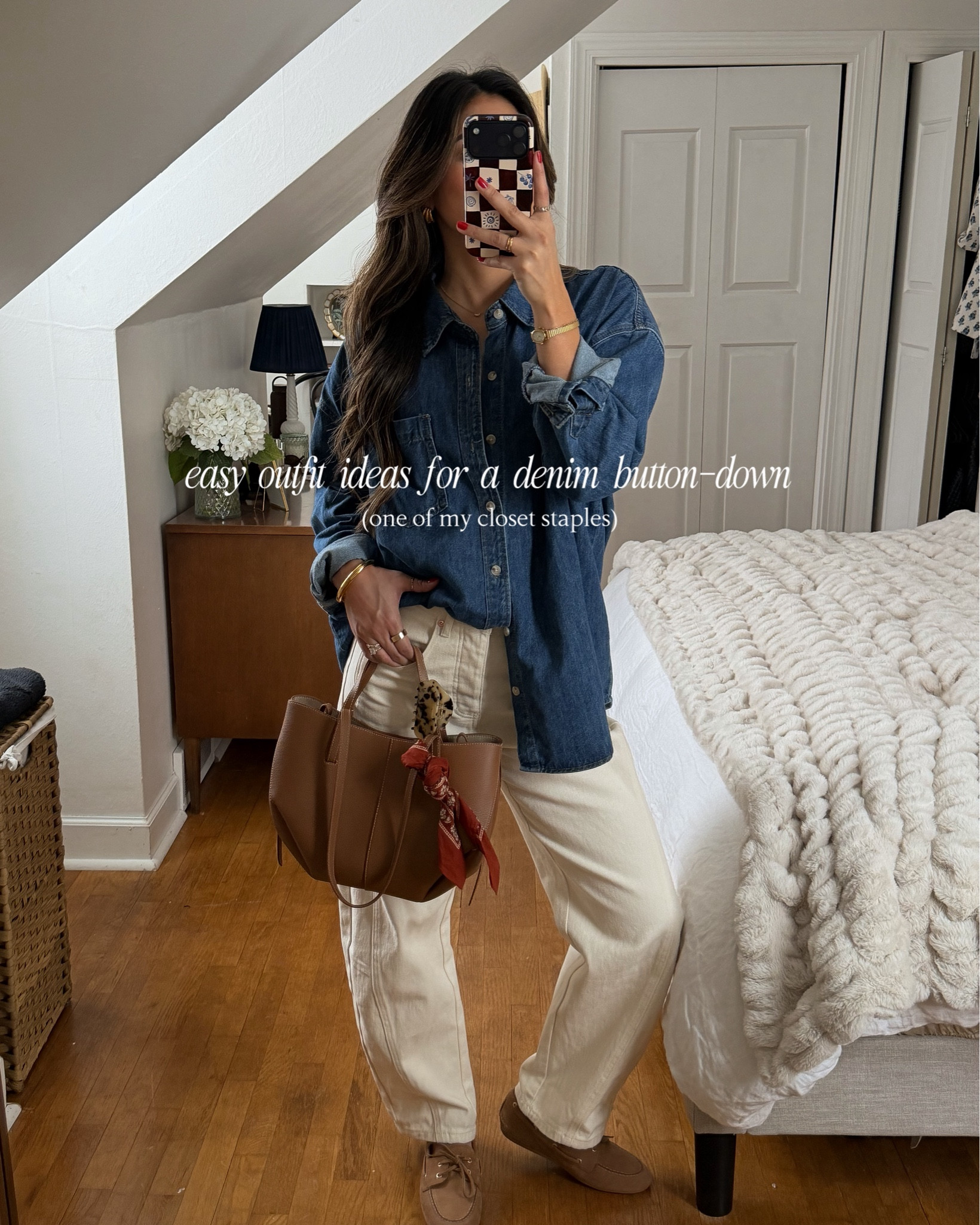Some favorite ways I wear my denim shirts!
*sized up to a M in the denim shirt.

#LTKgrwm #LTKmomlife #LTKootd
