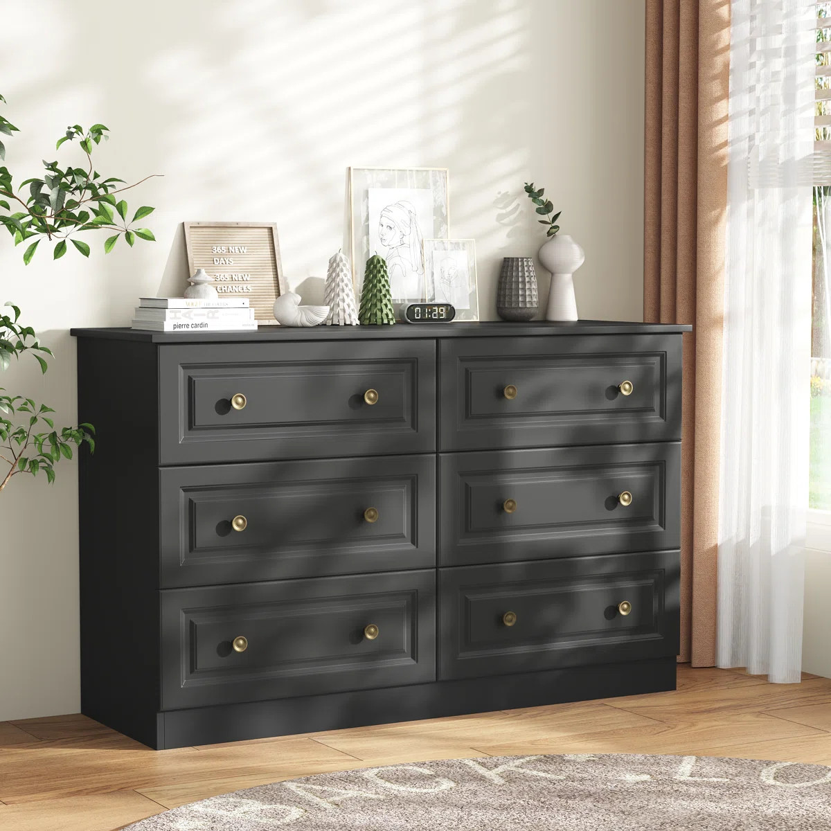 47.2'' W 6-drawer Double Dresser | Wayfair North America