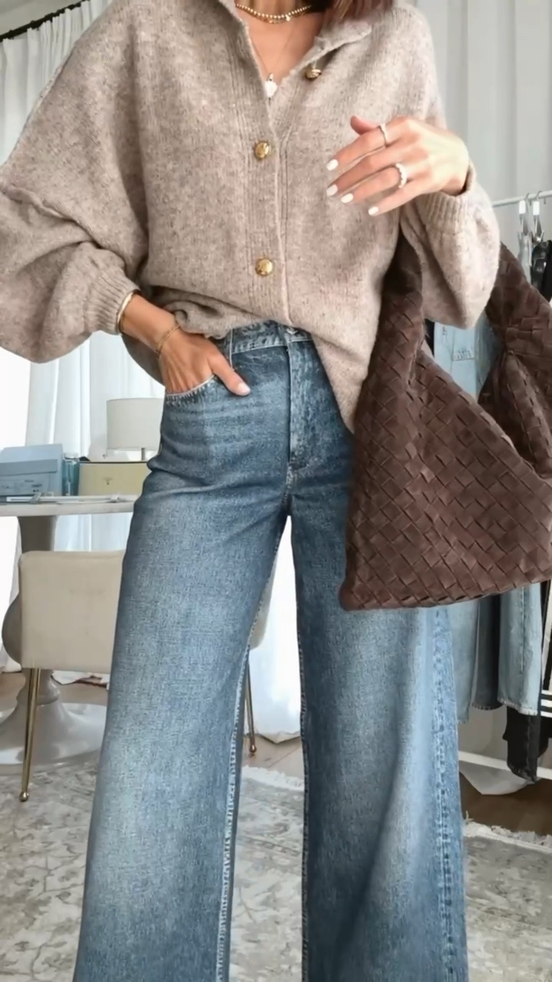 Might sleep in these 🙌🏼 I’m just shy of 5-7” and found these to run a little big I sized down one from my regular size and wearing the small cardigan xx 
StylinByAylin, Aylin #amazon #nordstrom #ootd #outfitinspo 

#LTKootd #LTKOver40 #LTKSeasonal