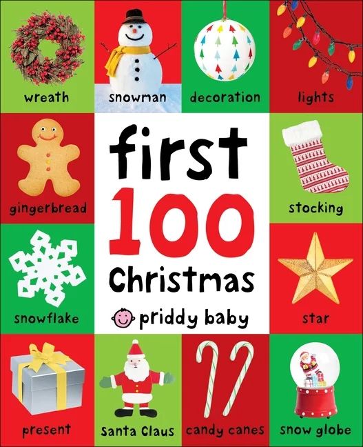 First 100: First 100 Christmas Words (Board book) | Walmart (US)