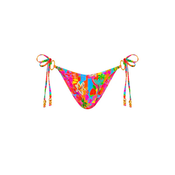 Ring Cheeky Tie Bikini Bottom - Havana Haven | Kulani Kinis US