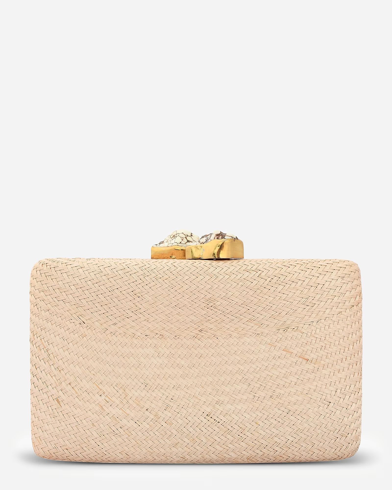 KAYU® Jen clutch with white stone | J.Crew US