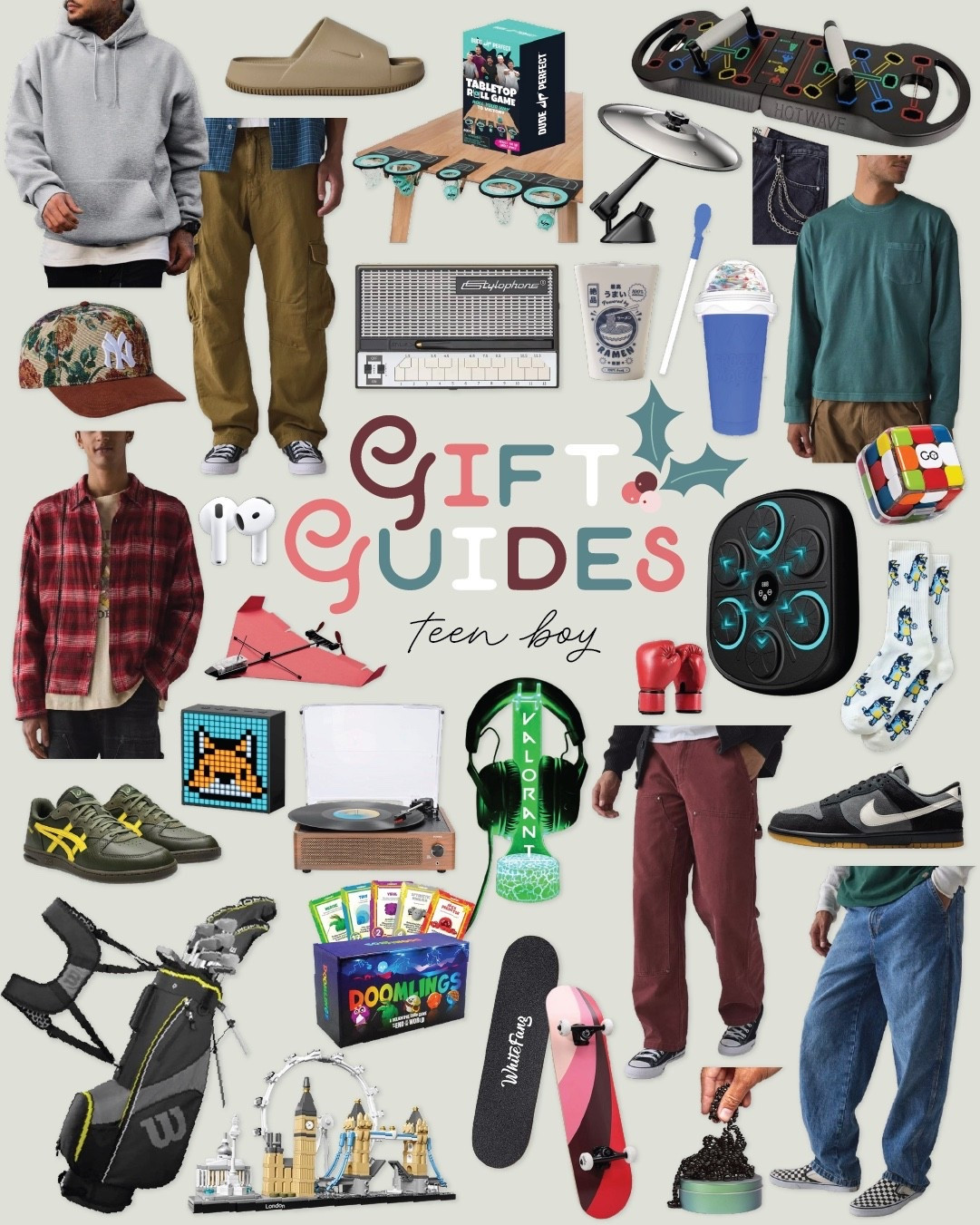 Trendy, fun, and totally him. From skateboards to sneakers, games to gadgets, our teen boy gift guide has all the must-haves to make his holiday epic!

#TeenBoyGifts #HolidayGiftGuide #GiftsHeLoves

#LTKSeasonal #LTKHoliday #LTKGiftGuide