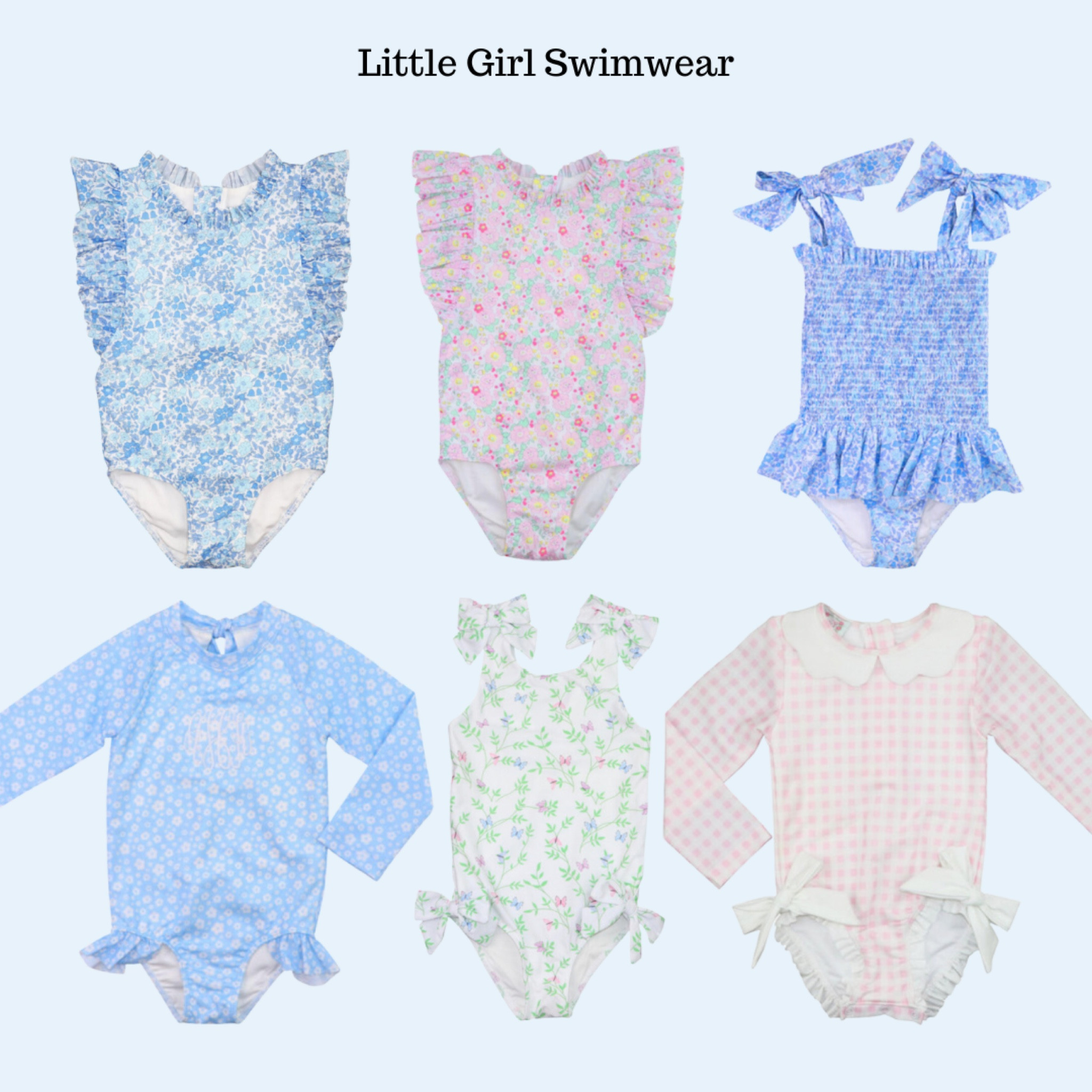 swimwear for little girls 

#LTKbaby #LTKkids #LTKunder50