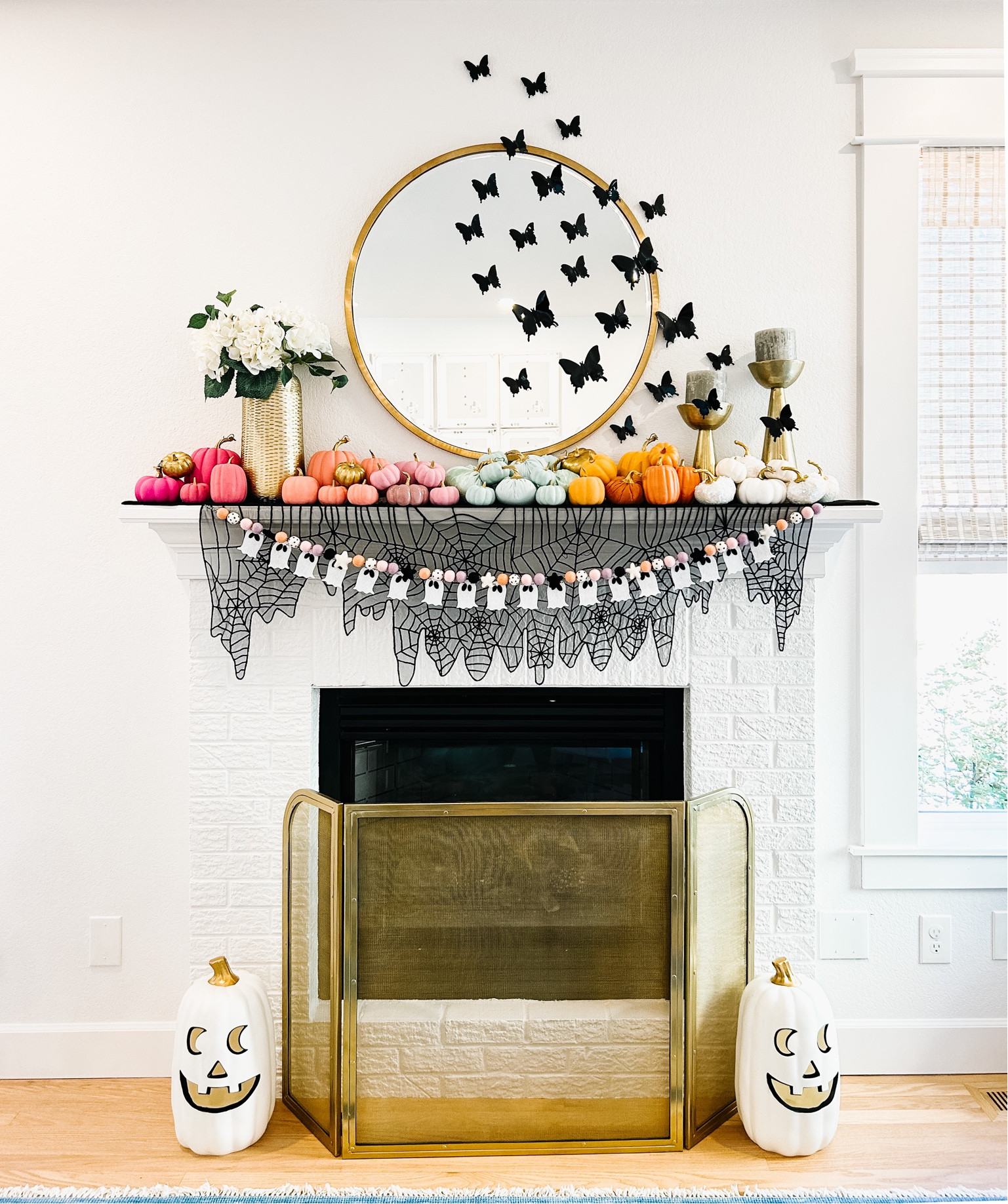 Halloween mantle decor 

#LTKHalloween #LTKHolidaySale #LTKSeasonal