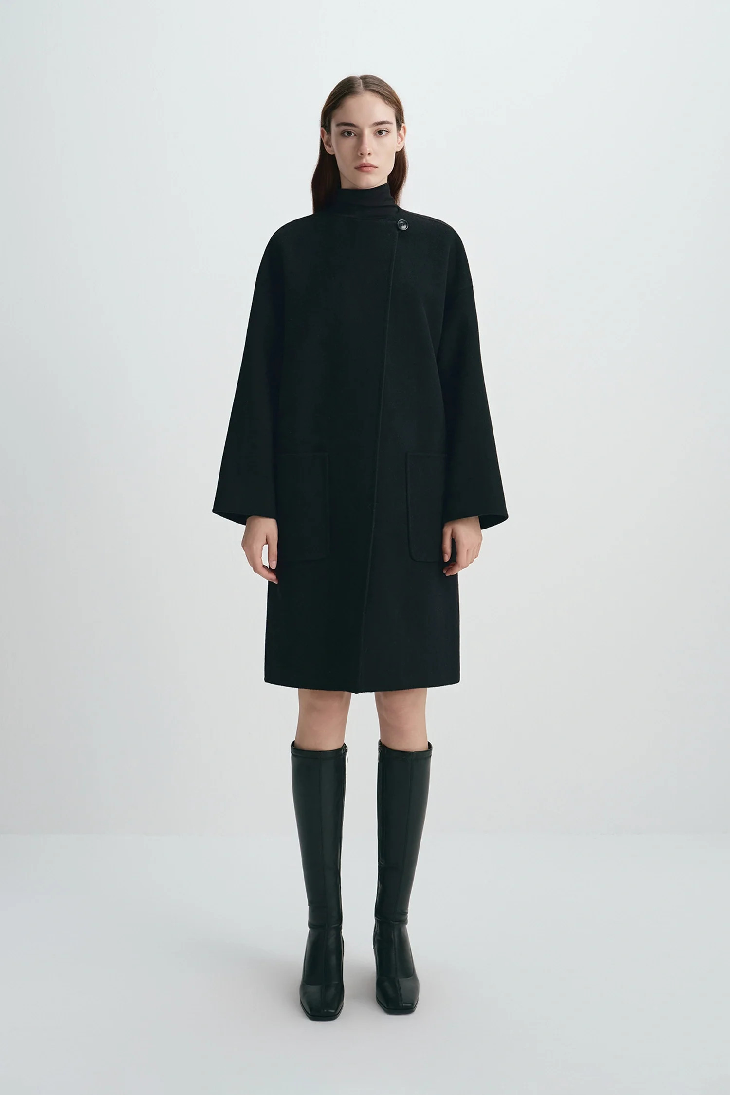 Dionis Pocket Coat in Black | Rue Sophie | Rue Sophie