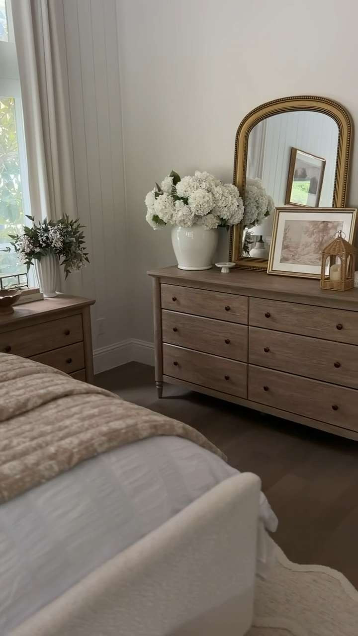 Our new bedding + our Monroe bedroom furniture is just the right vibe!!  

 #LTKSeasonal #LTKHome