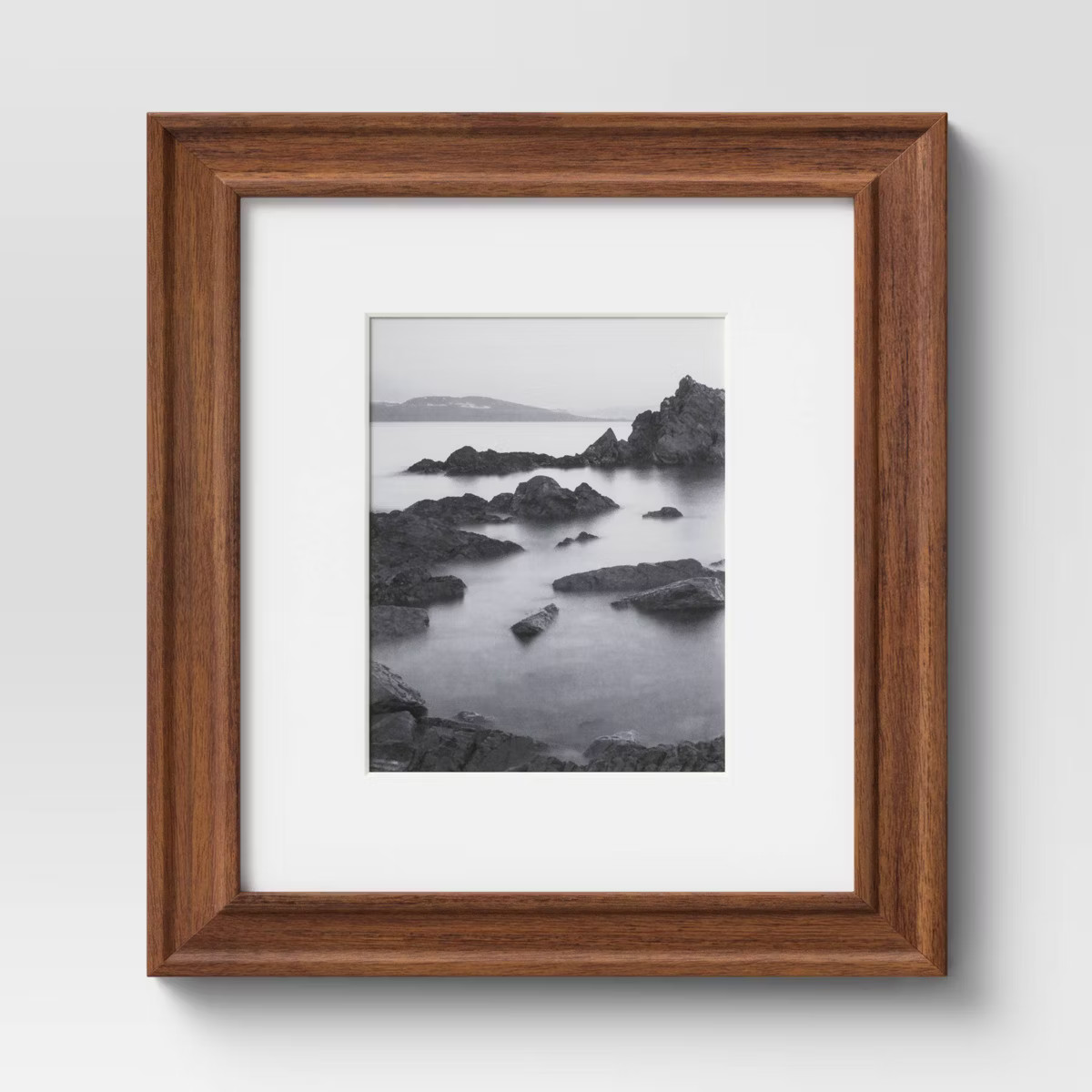 Wood Matted Wall Frame Midtone Woodgrain - Threshold™ | Target