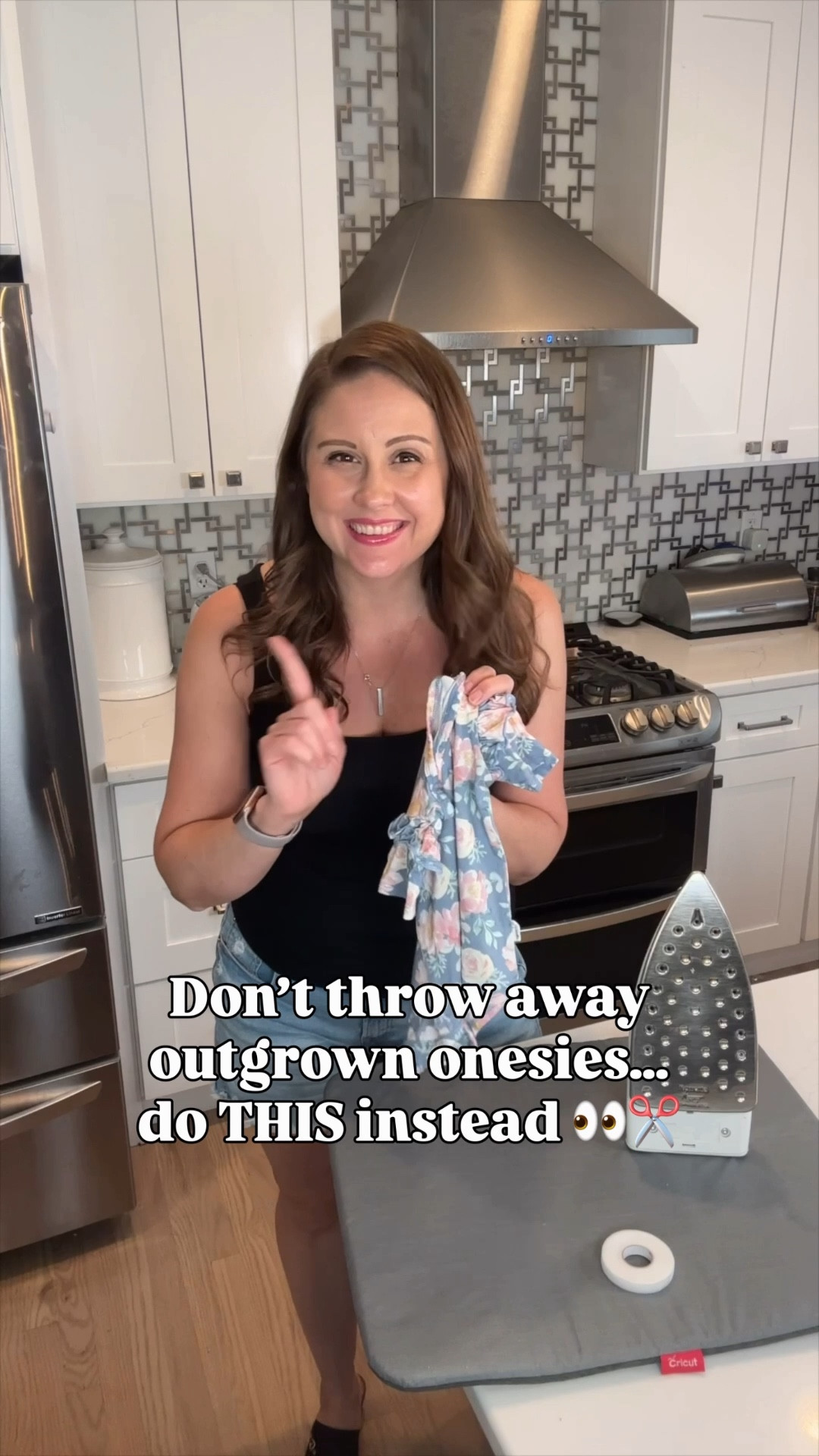 Okay this might be the cutest little upcycle you’ll try this year 🥹✨

Don’t toss those outgrown onesies… turn them into the sweetest everyday tees instead ♻️💛 just a quick snip + simple hem and they’re ready for a whole new life!!

Such an easy way to save your favorite pieces (and money!) while giving them a second moment 👏

Perfect for spring + summer play days and honestly… they look SO cute styled like this 🌼

#LTKkids #LTKbaby #UpcycleStyle #MomHack #SustainableStyle #DIYKids #ClosetRefresh